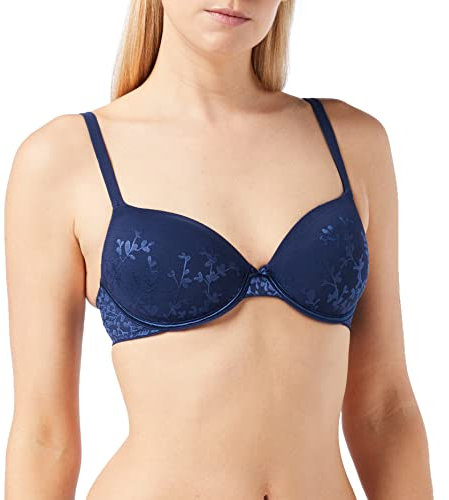 Triumph Damen Body Make-Up Blossom WHPM BH, Deep Water Wg, 75D