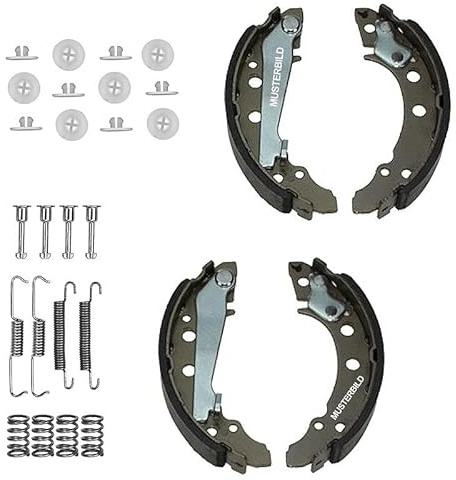 BESTPRICE ATP Bremsbacken + Zubehör + Gleitscheibe | Kompatibel mit: AUDI A2, SEAT AROSA, CORDOBA, Mii, SKODA FABIA I, FABIA I Combi, FABIA I Praktik, FABIA I Stufenheck