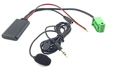 Bluetooth Aux in adapter A2DP med mikrofon lämplig för MB comand NTG 2.5 CLK SLK sl klass