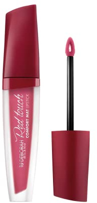 Deborah Milano - Red Touch Lipstick Rossetto Liquido Matte, N.4 Peony Rose, Colore Intenso e No Transfer, Dona Labbra Morbide e Vellutate, 4.5 gr