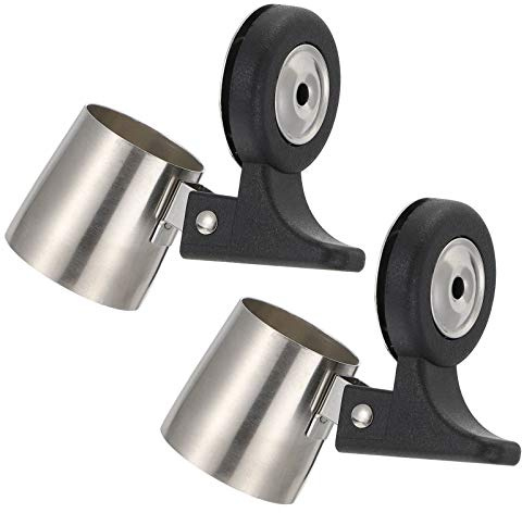 Luxshiny 2pcs Stainless Steel Kettle Flute Water Boiling Alarm Accessories for Whistling Kettles and Sturdy Replacement Spout for Boil Alert Compatible
