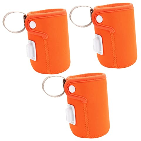 DOITOOL 3stücke Babyflaschenwärmer Für Unterwegs Tragbarer Milchflaschenwärmer Mit Thermostatschutz Für Reisen Und Auto Hält Konstante Temperatur Usb-betrieben