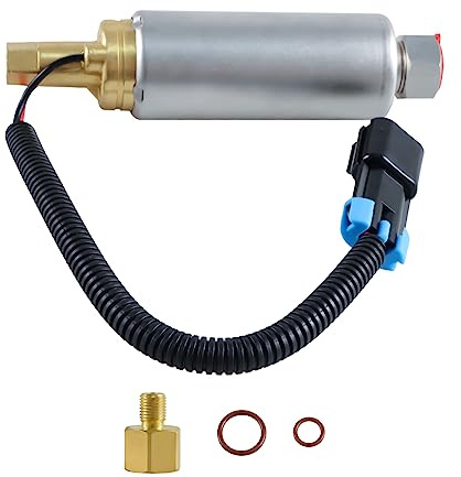 FUSCH Electric Low Pressure Fuel Pump Compatible with Mercury Mercruiser Marine Boat 4.3L 5.0L 5.7L V6 V8 with Carburetor Engines Replaces#：935432 18-8868 861155A3