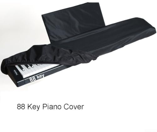 CNANRNANC Klaviertastaturabdeckung mit 88 Tasten, Klavier-Staubschutz, elektronische Digital-Tastaturabdeckung, Schutz für elektronische Tastatur, Digitalpiano, Casio