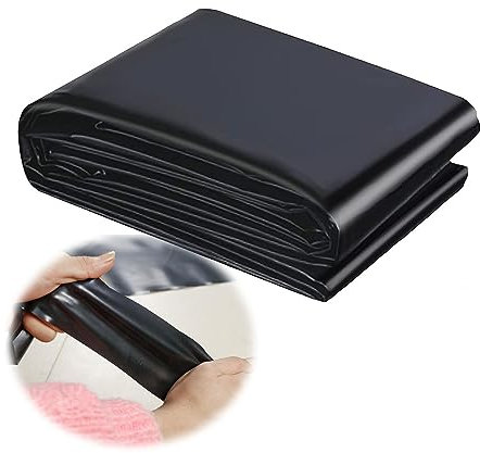 Große Fischteichfolie Teichfolie 2x4m 4x10m 5x13m 6x8m 8x10m 9x12m 12x16m, HDPE Teichfolien Teichplane, Schutz für Fischteiche, Bachläufe, Springbrunnen und Wassergarten ( Size : 9x11m/29.5x36ft )