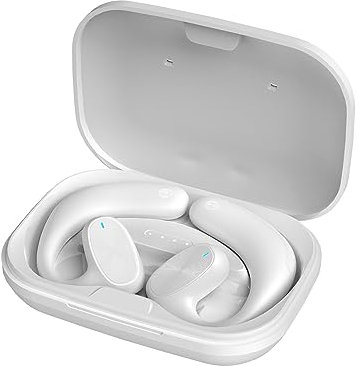 Xmenha Écouteur Bluetooth sans Fil pour Sport, Oreillette Bluetooth Casque Bluetooth sans Fil Contrôle Tactile Étanche, Casque Bluetooth pour Gym avec Réduction de Bruit