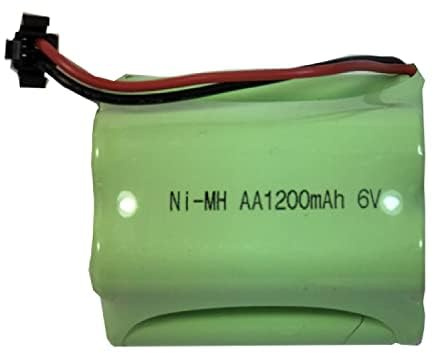 Batteria Ricaricabile AA Da 6 V 1200 MAh Con Spina SM 2P