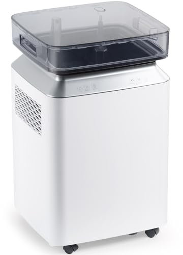 Kalopsia 50L/Day Commercial Compressor Dehumidifier: Smart dehumidifier with Pump and Drain Hose, Eco R290 Energy Efficient Dehumidifier, 24Hr Timer Dehumidifiers for Drying Clothes Bathroom Basement