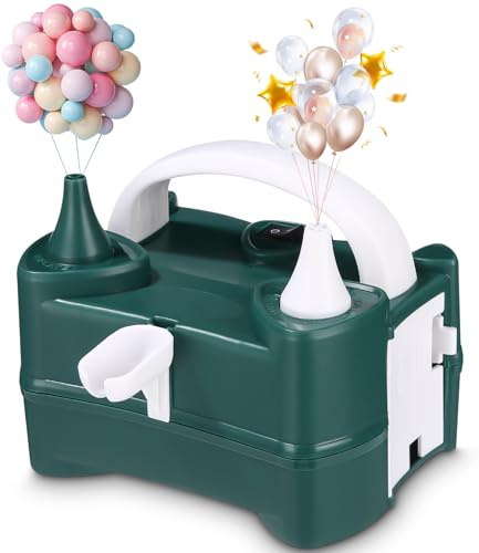 Pompe à Ballons électrique,Gonfleur Ballon Electrique,Pompe à Ballons électrique pour Les Ballons de Mariage, Gonfleur Ballon Baudruche,Anniversaire et fête,Pompe Ballon Anniversaire,220V 400W