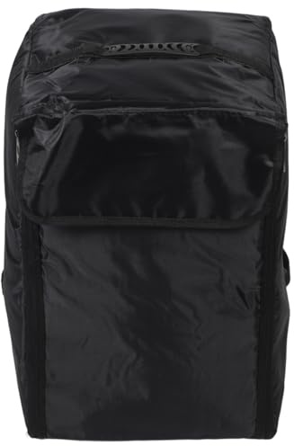 Levemolo Bolsa Mochila para Caja de Percusión Negra, con Acolchado y Doble Correa, Diseño Cómodo para Músicos en Presentaciones y Viajes