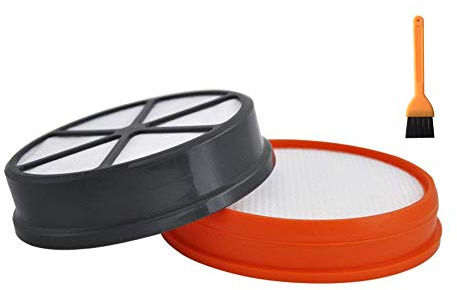 EZ SPARES Replacement for Hoover Filter Kit UH72400, UH72401, UH72402, UH72405, UH72406, UH72409 Upright Vacuums Attachment Replaces Part # 440003905 and 303903001(2PCS)