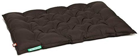 Doctor Bark Hundekissen Urban - orthopädisches Hundebett für große Hunde - waschbar bis 95°C - robuste Indoor/Outdoor Hundematratze - Made in Germany (XL - 90x70 cm, Braun)