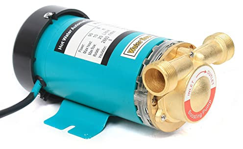 CLEADONG Umwälzpumpe Automatisch Druckhöhungspumpe Wasserpumpe 220v 90w Warmwasser Wärmepumpe Elektrisch Heißwasserpumpe Haushalt Booster Pumpe Heizungspumpe Für Hauswasserwerk Dusche Und Garten