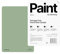 Hemway - Peel & Stick Sample for Our Premium Chalk Paint - Sage Green | A5 Damage-Free, Accurate Colour Swatch | Easily Test Our Chalky Matt Shabby Chic Finishes for Interior Furniture & Walls