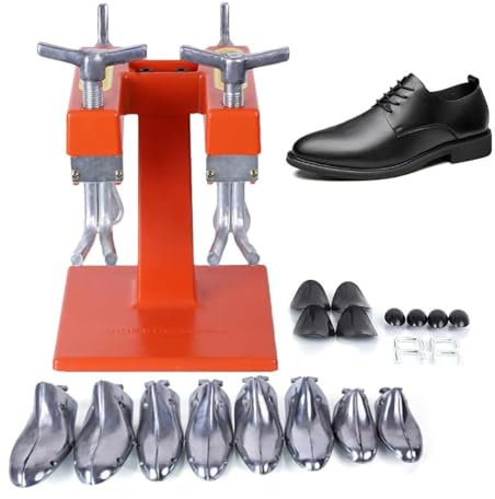 QIUFANGY Shoe Stretcher Machine, Professional Shoe Stretcher, Adjustable Width Length Aluminum Shoes Expansion Machine, Shoe Stretcher