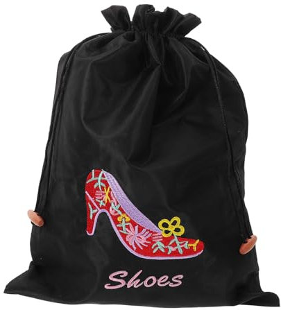 POPETPOP Aufbewahrungsbeutel Ballettschuhtasche Satin Mit Kordelzug Atmungsaktiv Passend Für Spitzenschuhe Tragbar Für Tanzunterricht Und Reisen