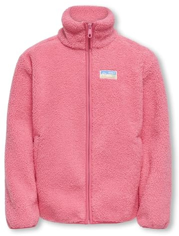ONLY Damen Kogeva Life Teddy Jacket Cp OTW Noos, Pink Lemonade, Numeric_164