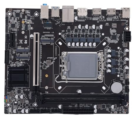 Zopsc H610 - Scheda madre da gioco per scheda madre LGA 1700 ATX DDR4 64 GB 3200 MHz, supporto 12a 13a 14a generazione i3 i5 i7 i9 con DisplayPort M.2