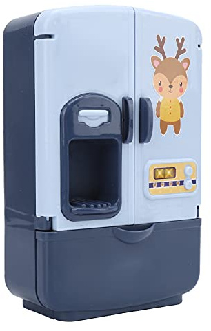 Juego de Cocina Infantil, refrigerador simulación Almacenamiento Doble, Juguete Educativo niños, Juego simbólico