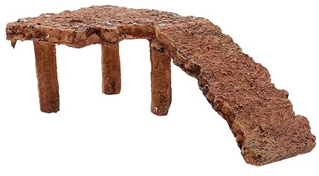 VICASKY Plateforme pour Tortues Aquatiques avec Rocaille Accessoire pour Aquarium Décoration Naturelle
