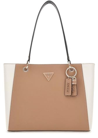 GUESS NOELLE II TOTE, COLOR TNM - TAN MULTI TNM - TAN MULTI ONE SIZE