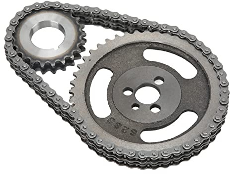 Gonetre Ensemble de chaîne de distribution double rouleau haute performance côté moteur de rechange pour petits blocs de 5,7 L 283 305 327 350 383 400 petits blocs 1955 1996
