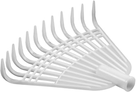 UPKOCH Rastrello da in Plastica con Denti Densi Accessorio Resistente Agli Agenti Atmosferici per Pulizia Foglie e Detriti in Cortile e
