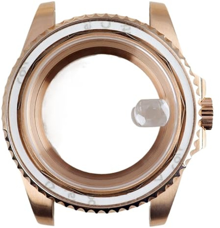 1 st 40 mm klockfodral Rose Gold Armband Safir for NH35 NH36 8215 for Eta 2824 Movement(Rose Gold 1,NH35 NH36 34 38)