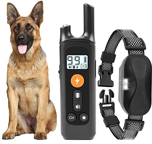 Hundehalsband zur Verhaltenskorrektur, wasserdichtes Hundespielzeughalsband, Intelligenzspielzeug für Hunde, verstellbar, für alle Hunderassen (1Y5)
