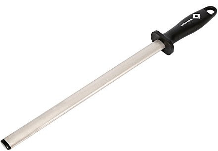 Kota Japan 12 in. Diamond Carbon Steel Professional Knife Sharpener Rod | Kitchen Home or Hunting | Master Chef Hunter or Home Gourmet Blade Sharpening Rod or Stick