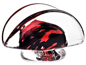 Visitenkartenhalter Visitenkartenständer Kartenständer für die Arbeit Büro Schreibtisch Freestyle 6-7 cm Glas