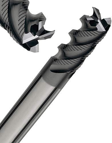 Corintian VHM Schruppfräser 4 Zähne - AlTiN Beschichtung, Ø 6-12mm, High Performance Cutting HPC geeignet - Ø 8mm