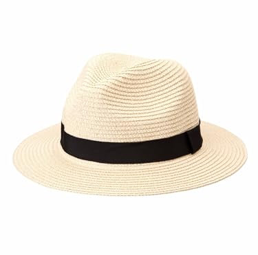 mh michael heinen Accessoire, Accessories Panamahut, breite Krempe, verstellbar beige OS