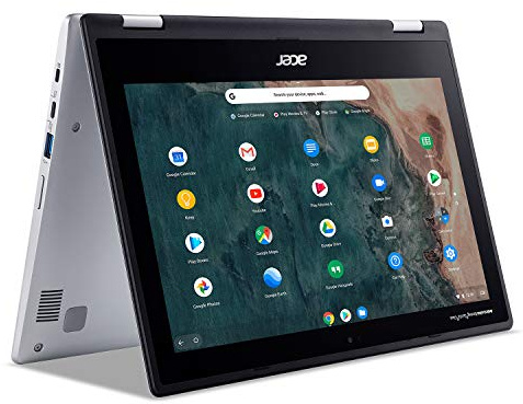 Acer Chromebook Spin 311, CP311-2H-C7QD, 4GB, 64GB, Silver