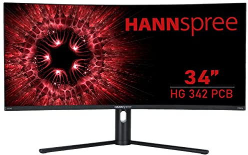 Hannspree Curved Gaming 34'' 144Hz 1ms UWQHD VA
