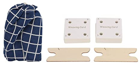 Webkarte tablet, Tablet Weben Karte Papier Karte für Handwerk Weben Liebhaber Weaving Cards für einfaches und sicheres Weben für Anfänger und erfahrene Handwerker
