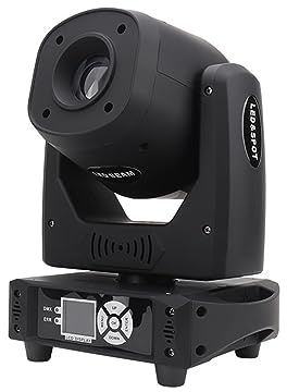 Lumières stroboscopiques DJ, Disco Night Maker, DJ Party éclairage 100W LED tête Mobile Effet de Faisceau lumière Famille Disco Bar scène Mariage Spectacle Facile à Installer, avec des Couleurs Vives
