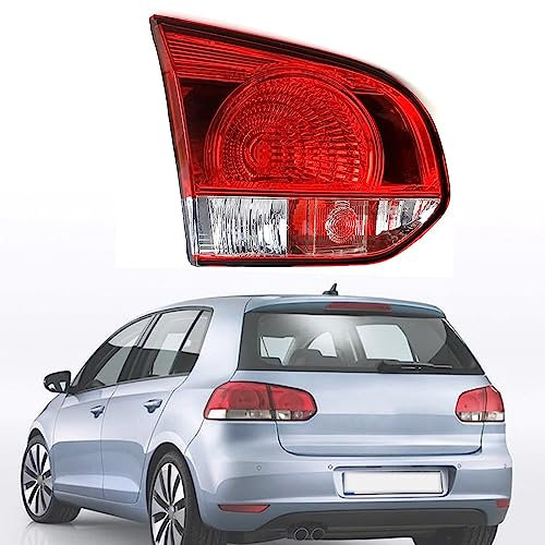 YFYANFEI Rücklicht Heckleuchte Rückleuchte für Golf VI Mk 6 (5K1) 2008-2013, Auto Heckklappe Rückleuchten Linke Rechte Rücklichter, Inside- Left