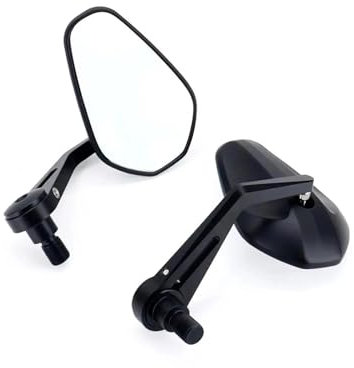Motorradspiegel-Set Für Y&amaha Für MT07 Für MT09 Für MT10 R6 R1 FZ1 FZS1000 FZ6 FZ6R XJ6 Lenkerendenspiegel Motorrad Lenkerendenspiegel