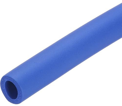 Rohrisolierung Isolierschlauch Schaumstoffschlauch Schaumstoff-Isolierrohr 16 Mm 20 Mm 25 Mm 32 Mm wasserdichte Schwer Entflammbar Rot Blau Für Kalt- Oder Heißrohre(Blau,25mm*7mm*1.8m)