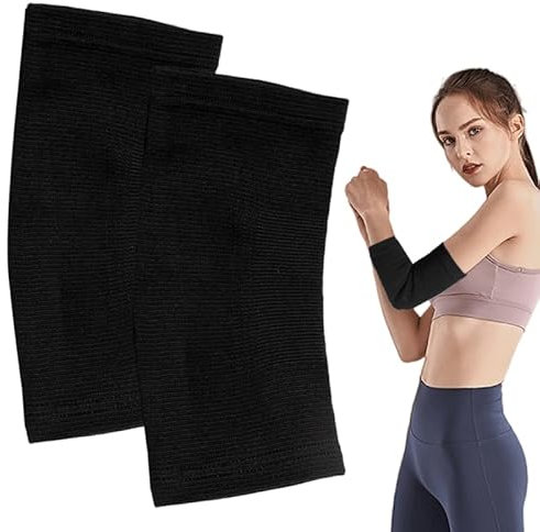 2PCS Elbow Support for Men Women Elbow Compression Sleeve Arm Support Brace Elbow Support Arm Support Brace Elbow Sleeves for Weightlifting Arm Support Golfers Elbow Tennis Elbow Tendonitis Etc.