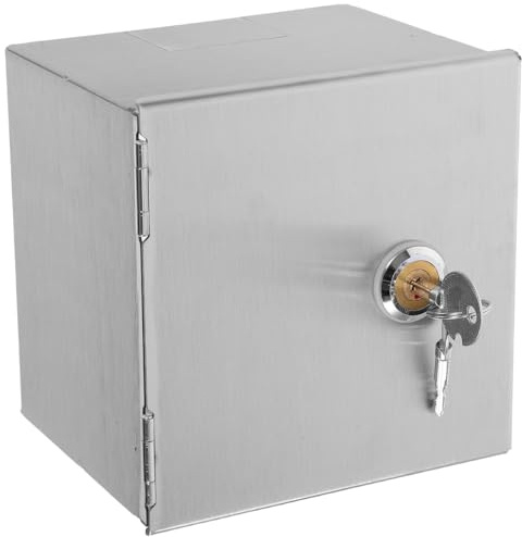 Tofficu Lockable Outlet Cover Box Heavy Duty Weatherproof Electrical Protector for 86 Type Wall Switches Anti-Theft Dustproof Locking Cover Suitable for Outdoor Industrial Use