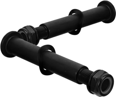 UKCOCO 2pcs Elliptical Trainer Replacement Screws Durable Rolled Steel Bolts Fitness Equipment Fasteners for Gym Exercise and Indoor Sports Bikes Compatible with Fan Bikes