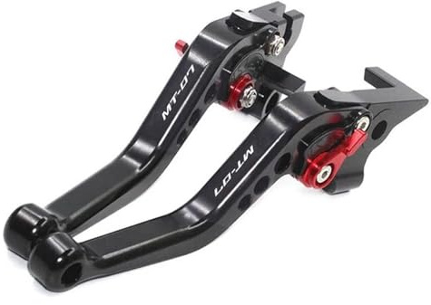 Moto Freno Manija Manetas De Freno Y Embrague Para Motocicleta Para Yamaha MT-07, MT07, FZ-07, FZ07 (2014-2021). Manillar Ajustable En Seis Niveles Palanca Maneta Embrague(Color 11)