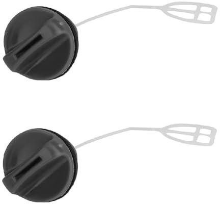 2 Pezzi Chain Saw Fuel Cap, Serbatoio di Gas Olio Combustibile Tappo for HUSQVARNA 345 346 350 340 353 362 365 371
