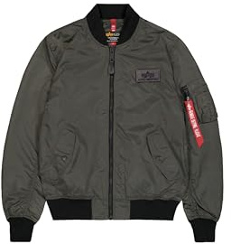 Alpha Industries MA-1 TTC Bomberjacka för män Greyblack