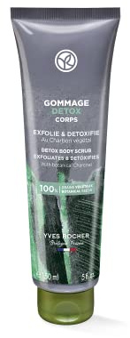 Yves Rocher PFLANZENPFLEGE KÖRPER Detox Körperpeeling, für zarte Haut, 1 x Tube 150 ml