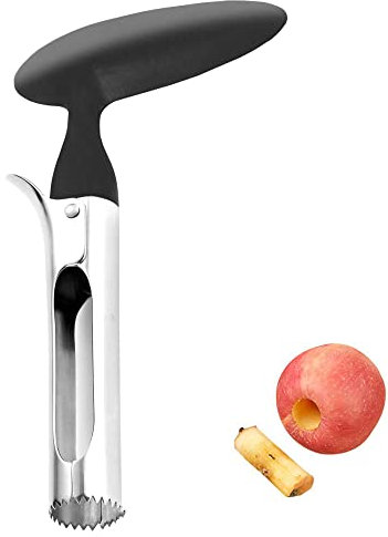 Descorazonador de Manzanas,Cortador de Acero Inoxidable Saca Corazon Manzana Removedor de Descorazonador de Manzana Cortador Manzana para Hogar Cocina Peras Pimientos Miel Gala Manzanas