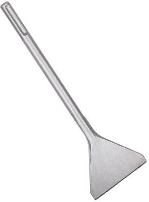 DUPHA SDS-Max Shank Scraper Chisel 4-2/5 * 14 Inch Wide Tile Thinset Scaling Chisel For Removing Tile And Floor Adhesive, Carpet, Linoleum, Plywood, Wall Surface