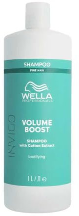 Wella Professionals INVIGO VOLUME BOOST Bodifying Shampoo – Shampoo volumizzante con Volume Boost Blend, ideale per capelli da normali a fini, 1000 ml
